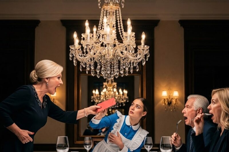 Billionaire’s Maid Was Insulted at Family Dinner — Then She Pulled Out the Real Will 
