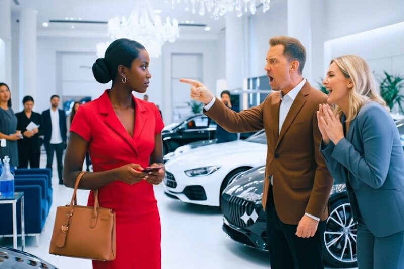 Black CEO Humiliated by Luxury Car Showroom Director — She Pulled a $5B Deal and He Went Bankrupt 