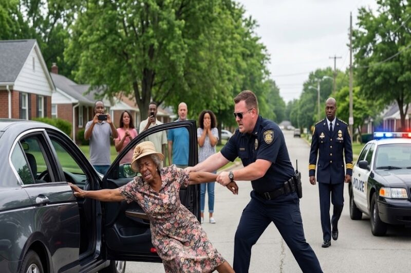 Cop Dragged Black Elderly Woman Out — Turns Out She Was Police Chief’s Mother 