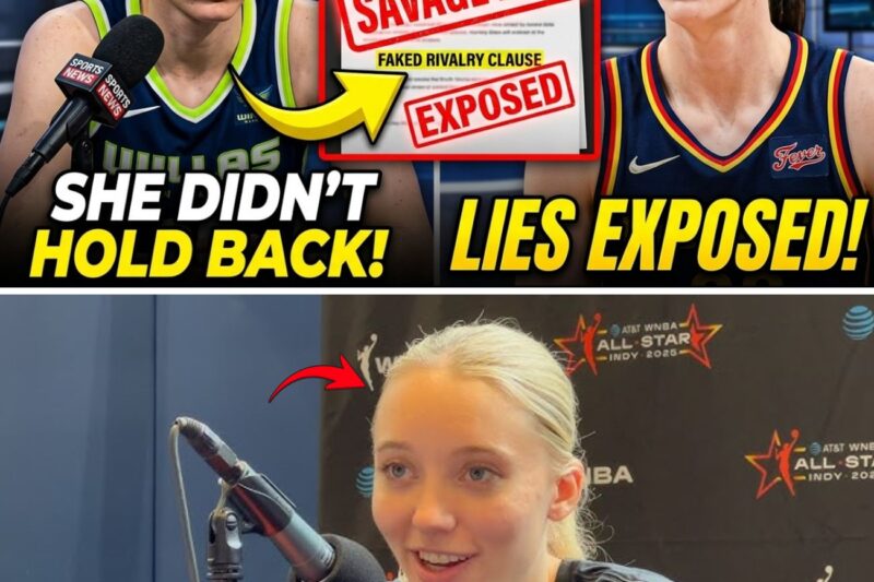 The Finger Wag Heard ‘Round the League: Paige Bueckers Confronts Media Over Relationship Lies and the Scandalous Truth Behind the Wings’ Roster Construction