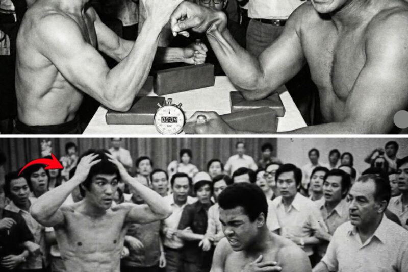 Bruce Lee Challenged Muhammad Ali Arm Wrestling Broke Wrist 4 Seconds 1972 — Hong Kong Shocked 