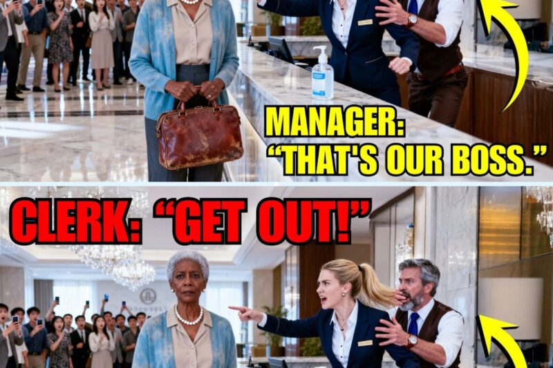 Hotel Clerk Mocked Black Elderly Woman’s Appearance — Froze When Manager Called Her “Boss”