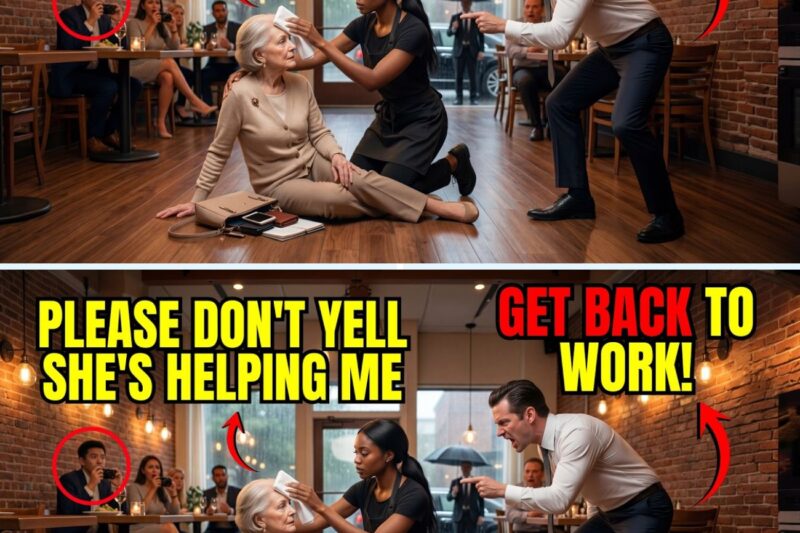 Manager Yelled at Black Waitress Helping Fallen Woman — Nearly Fainted When She’s Billionaire’s Mom