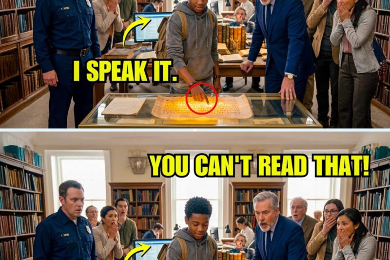 Nobody Could Translate Ancient Contract — Until Black Homeless Boy Spoke It Fluently in Seconds