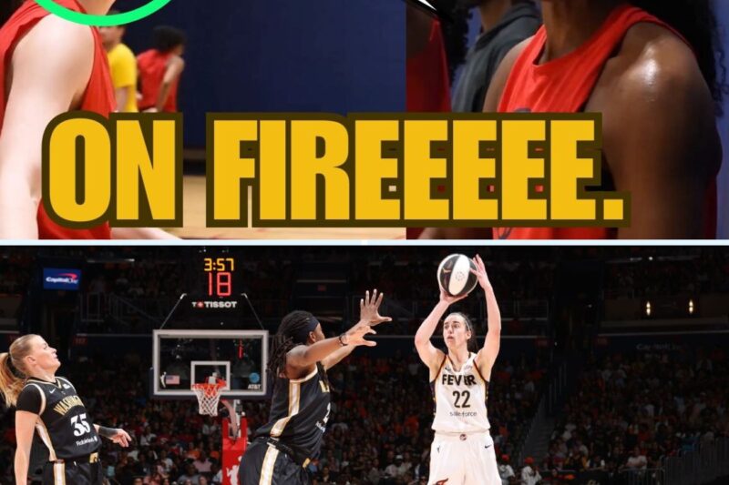 “The GOAT is Here”: Raven Johnson Stuns Basketball World by Anointing Caitlin Clark During Fever Practice