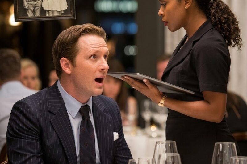 Billionaire Spots His School Friend Working as a Waitress, What He Does Next Will Shock You 