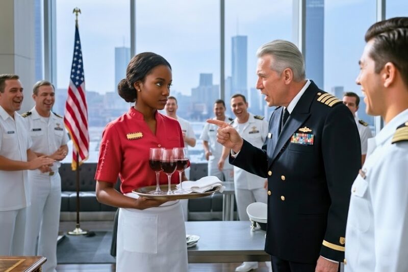 SEAL Admiral Asked a Black Waitress Her Call Sign as a Joke — Until Black Phoenix Made Him Freeze 