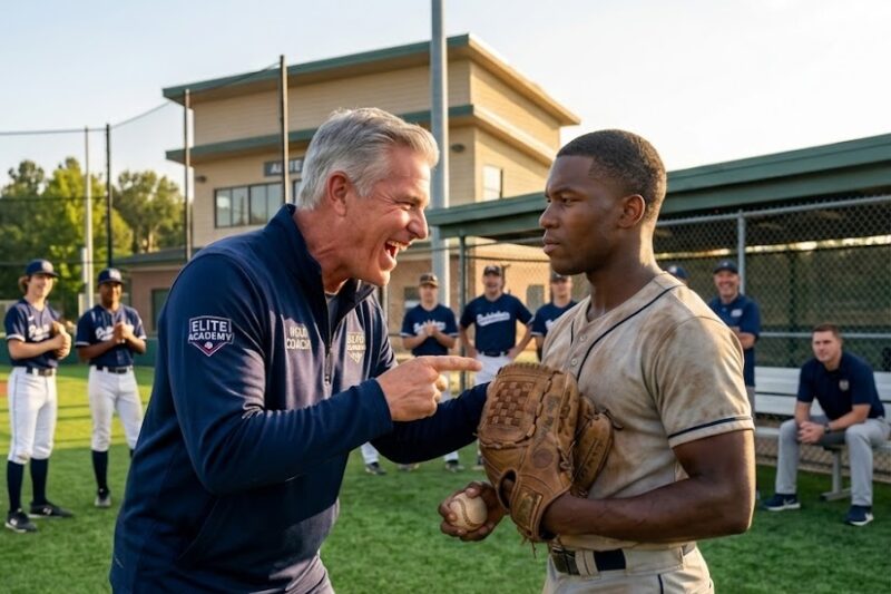 Black Boy Said “I’ll Win $100M in 3 Pitches” — Coach Laughed Until Kid Struck Out MLB Champion
