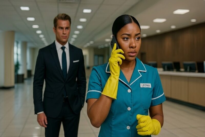 Black Bank Janitor Answered A Call In Italian – CEO Asked To See Her… Then Fired Her Boss