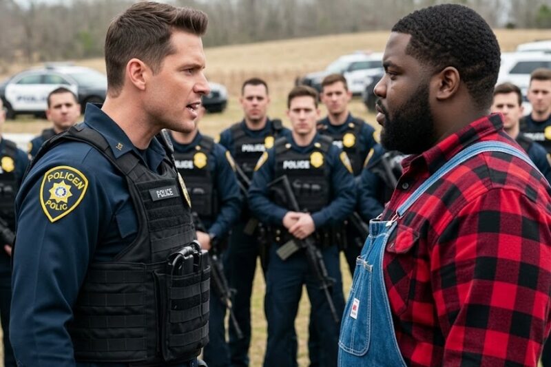 50 Cops Surround Fat Black Man’s Farm—Unaware He’s a Former Navy SEAL