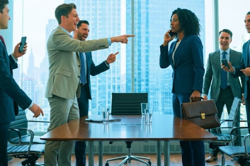“Who Invited Her?” the White Billionaire Family Sneered—Then the Black Woman Canceled Their $5B Deal 