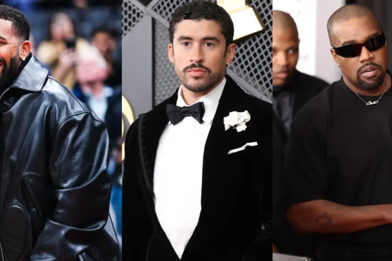 Drake, Bad Bunny, Kanye West Among Spotify’s Most-Streamed Artists