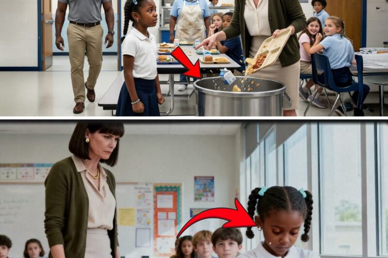 Teacher Dumped Black Girl’s Tray in Trash, Said ‘Eat It From There’ — Her 4 Star General Dad Came In