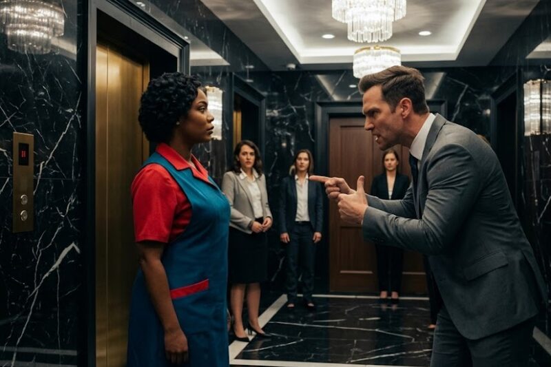 Janitor Was Mocked for Touching the Elevator Panel — But the CEO Took Orders from Her 