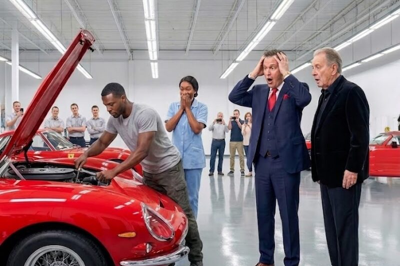 Billionaire Spent Millions on Ferrari Repairs With No Results — Until the Black Maid’s Son Walked In 