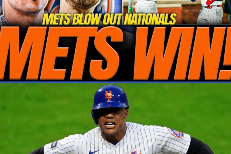 A Stunning Resurgence: The New York Mets Demolish the Nationals in an Unforgettable 8-0 Blowout