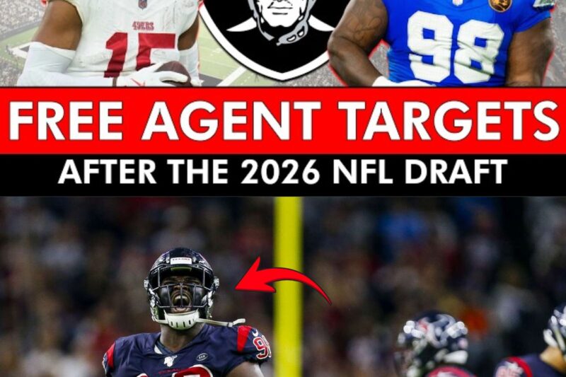 The Silver and Black’s Final Missing Pieces: 10 Post-Draft Signings That Could Propel the Raiders to Glory