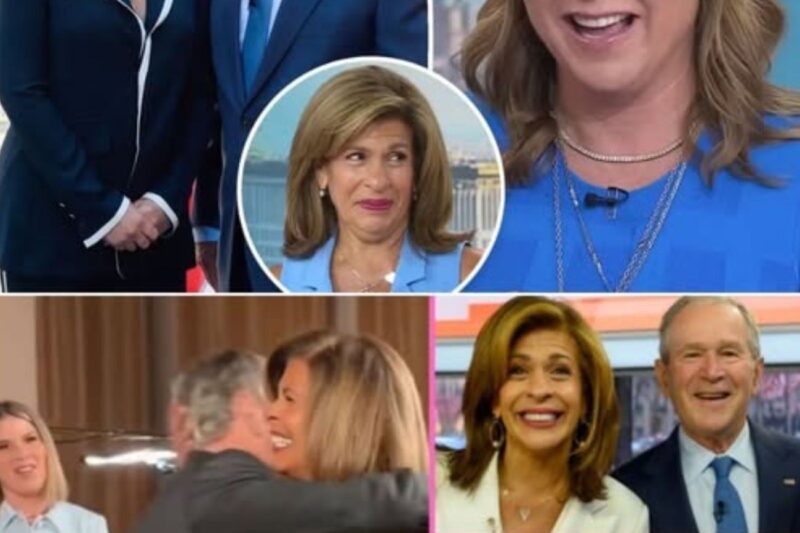 “HODES!” — GEORGE W. BUSH & HODA KOTB’S HEARTWARMING REUNION MELTS HEARTS