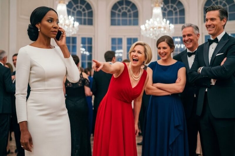 White Billionaire Family Mocked the Black Woman at Party — Then She Canceled Their $1B Deal! 