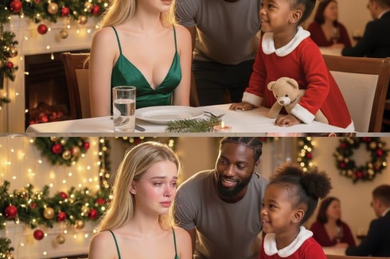 She Was Rejected On A Christmas Blind Date—Until A Black Single Dad Asked “Can You Be Her New Mom?”