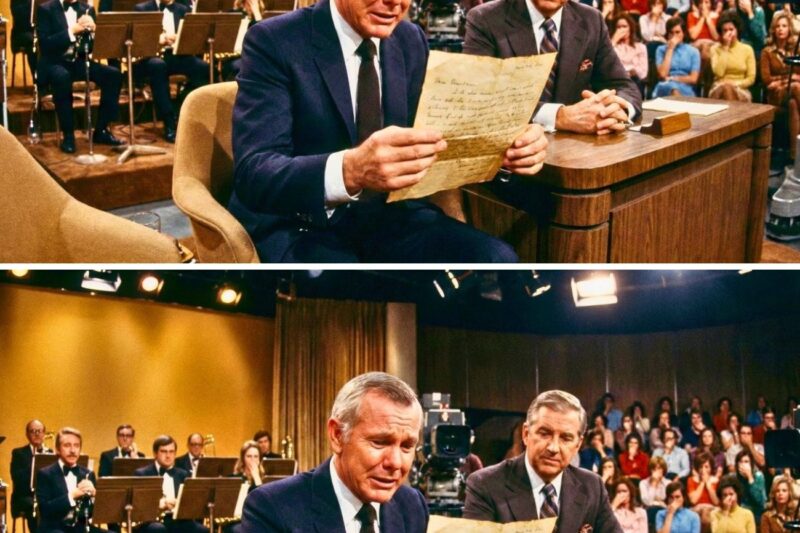 Johnny Carson read a Vietnam soldier’s final note and the studio fell completely silent 