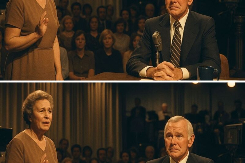Johnny Carson broke down when a Vietnam nurse stood up and spoke his name 
