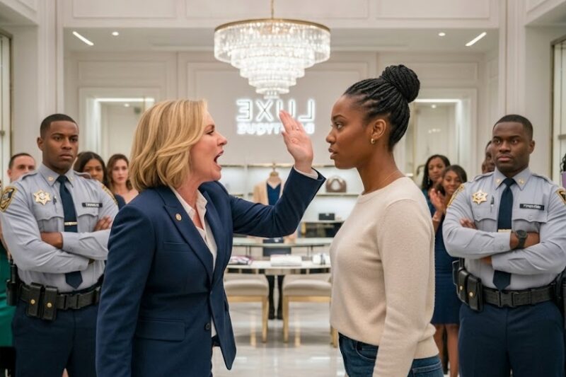 Store Manager Slaps Black Woman in Front of Crowd, Unaware She’s The Billionaire That Owns The Store