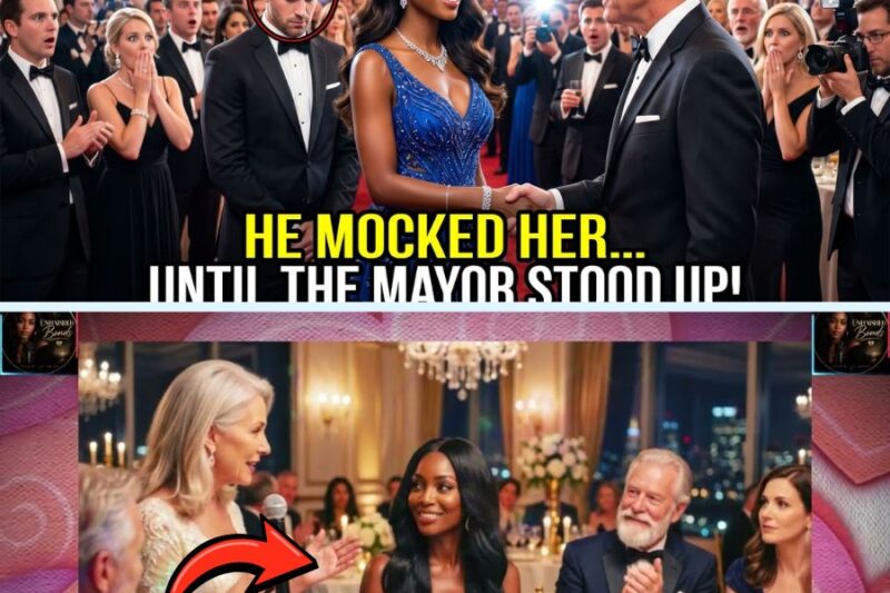 Ethan Mocked His Black Wife Maya at the Gala — Until the Mayor Shook Her Hand First