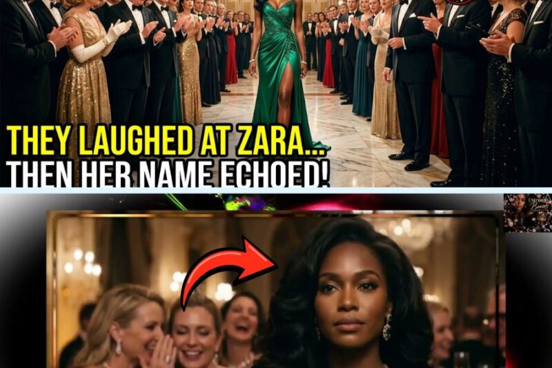 Elijah’s Friends Laughed When His Black Wife Zara Entered the Ballroom — Then the Host Called Her