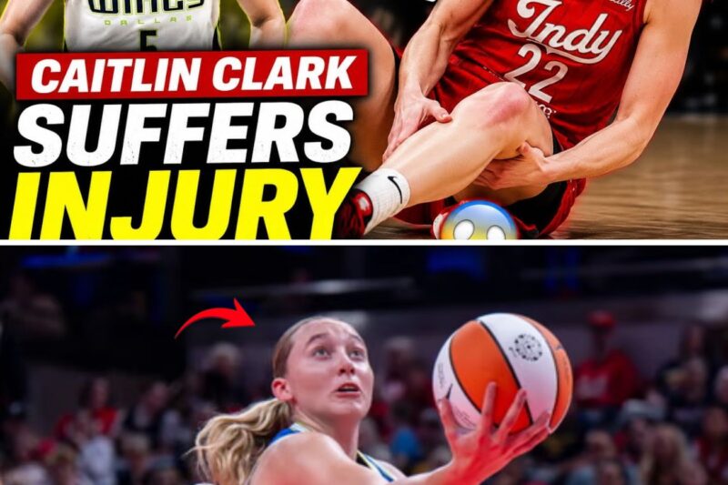 History Marred by Heartbreak: Caitlin Clark Shatters Records Before Terrifying Injury Scare in Fever Loss to Dallas