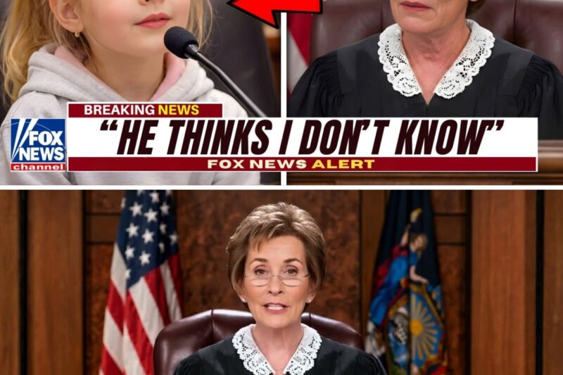 Little Girl Says “My Daddy Cries Every Night” — Judge Judy’s Emotional Response Shocks the Court 