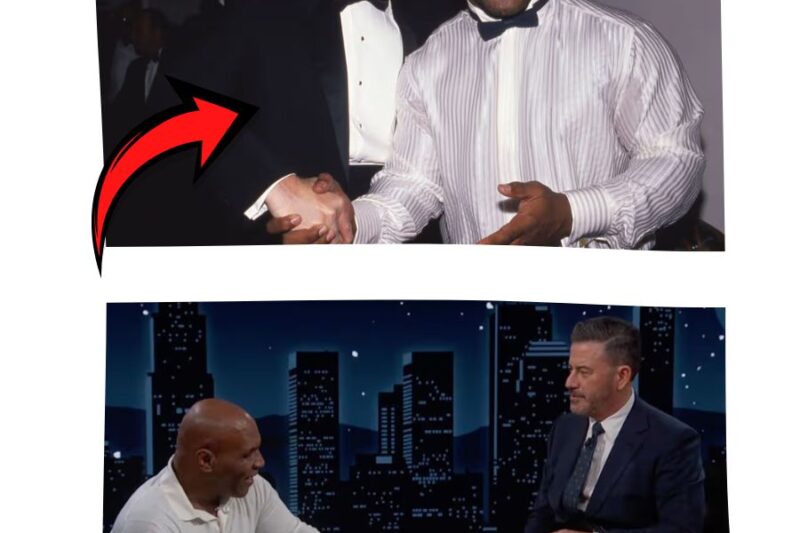 Jimmy Kimmel interrogates Mike Tyson on his ties with Donald Trump