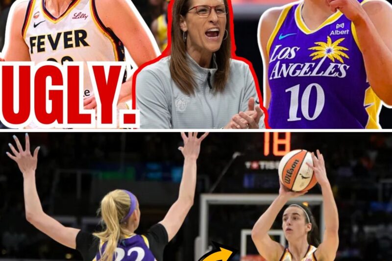 Escape from LA: Caitlin Clark Saves the Day with 24-Point Performance, But “Ugly” Win Over Sparks Sparks Injury Fears and Locker Room Tensions