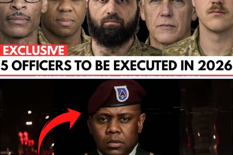 2026 Military Executions: Military Death Row Inmates Set For Execution 