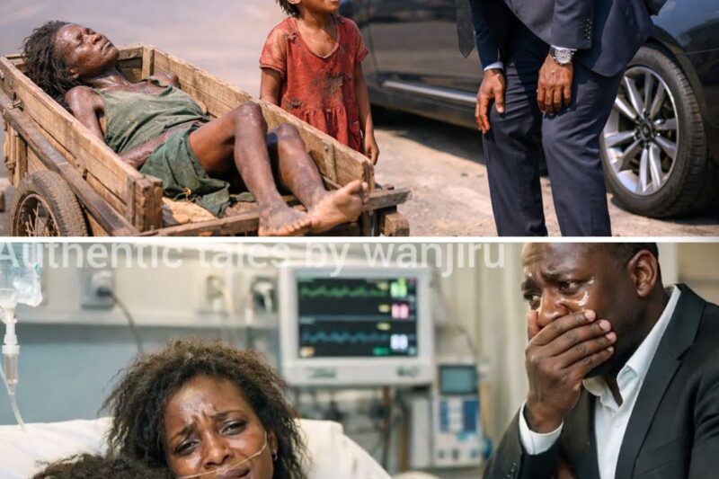 Sir Help Me!My Mummy Is Not Moving! Billionaire Saw His Daughter On The Street Crying, What Happened