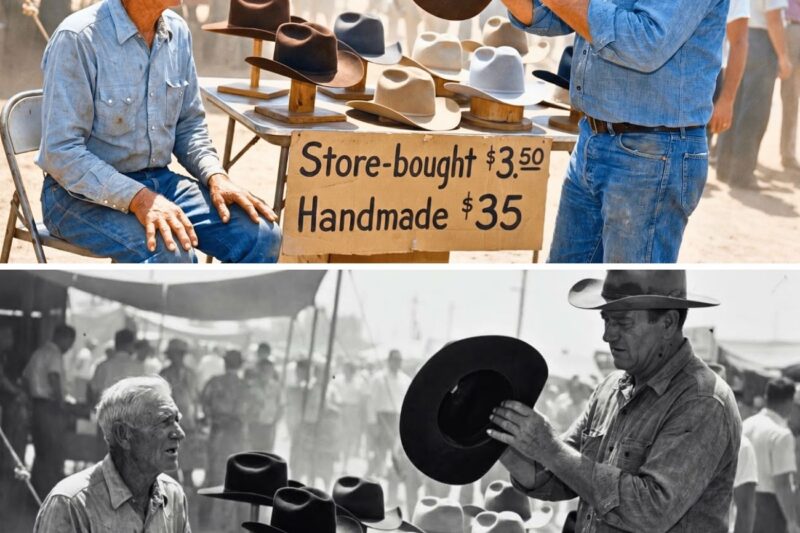 Nobody Wanted His Handmade Hats — Then John Wayne Tried One On and Everything Changed 