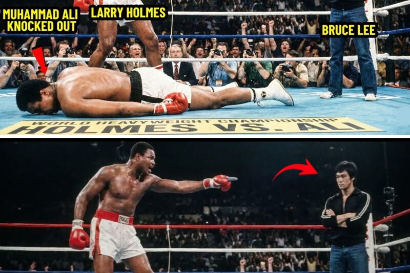 Bruce Lee was challenged when Larry Holmes knocked out Muhammad Ali — “You’re next” moment 