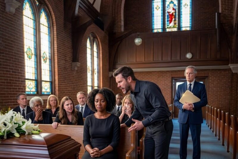Husband Called Wife “Worthless” at Her Mother’s Funeral — Froze When Lawyer Read $100B Inheritance 