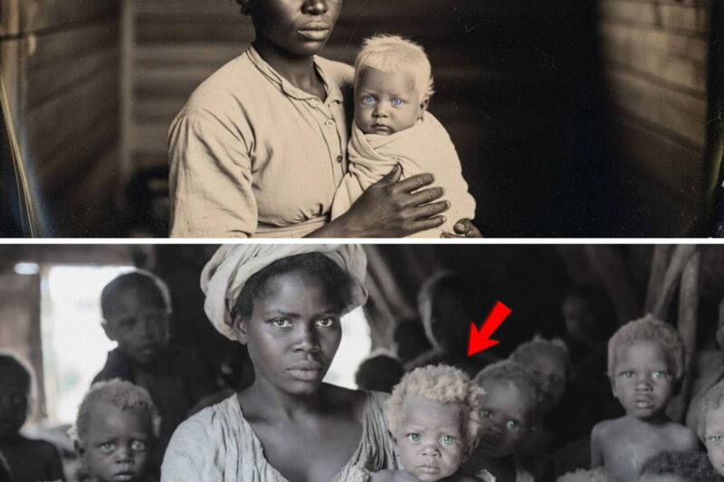 Virginia Discovered Slave Babies With Emerald Eyes and Blonde Hair — All From One Father