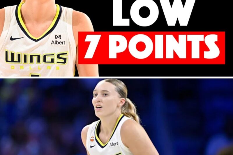 Shattered Efficiency: How Paige Bueckers’ Passivity and Late-Game Collapse Against the Atlanta Dream Exposed the Limits of the Dallas Wings’ Offense