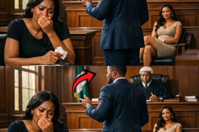 HIS MISTRESS SAT SMILING In The Back Row While He Asked The Judge To Finalize The Divorce Unware…