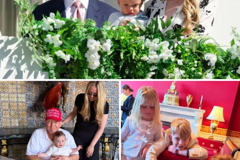 “Like Grandfather, Like Grandson? Tiffany Trump’s Son Steals the Spotlight with a Very Familiar Look!”