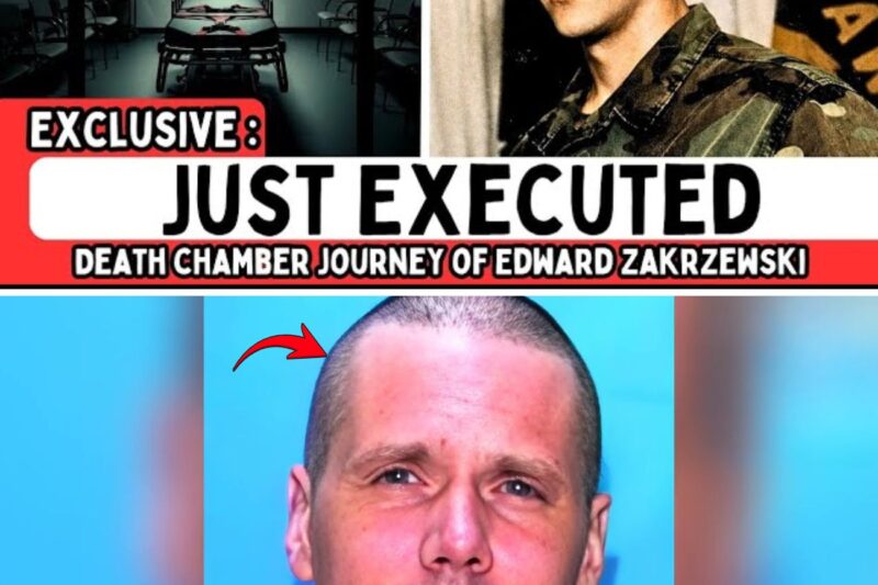 JUST IN: Florida Executes U.S. Air Force Vet Edward J. Zakrzewski II — “Thank You For Killing Me”..