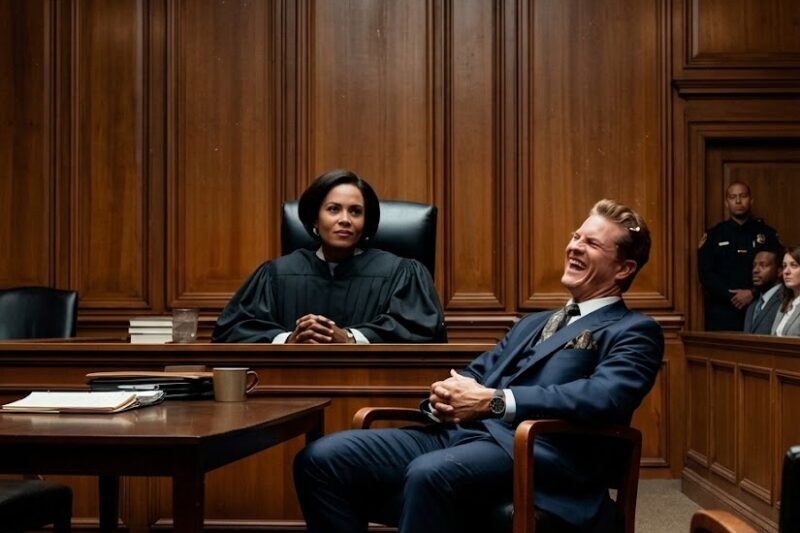 Arrogant Billionaire Refuses to Stand for Black Judge, What She Does Next Leaves Everyone Stunned 
