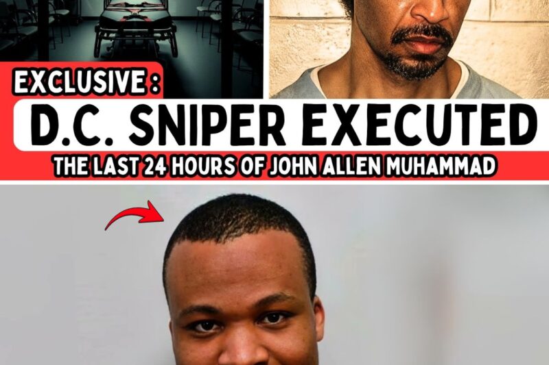 JUST IN: Virginia Executes D.C Sniper John Allen Muhammad — “You Made Me A Monster”… 