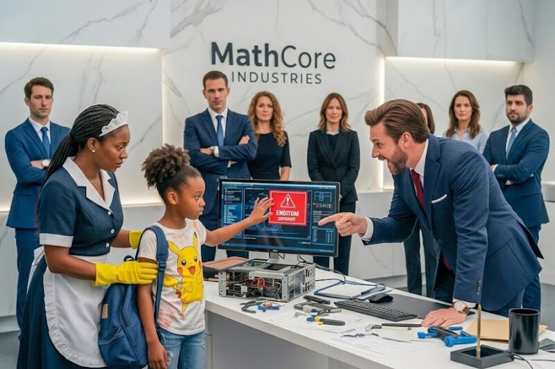 “Fix This And I’ll Give You $100M” the CEO Mocked — But the Maid’s Daughter Solved It Instantly