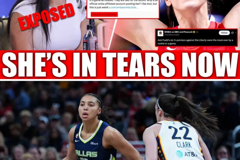 WNBA and NBC Caught in Embarrassing Record Blunder: Fans Accuse League of Downplaying Caitlin Clark to Push Azzi Fudd