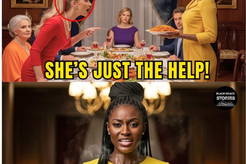 Black Wife Publicly Mocked at Elite Family Dinner—Then She Unveiled a Shocking Truth! 