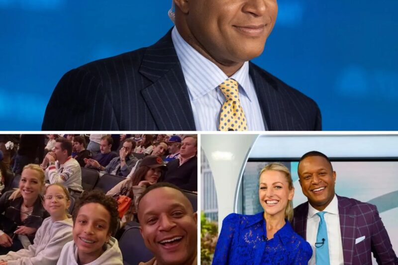 The Sweetest Fan in the Stands: Craig Melvin’s Rare Family Moment at Knicks Game Goes Viral