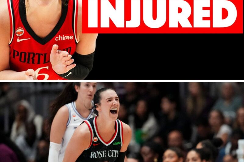 Portland’s Best Defender Bridgette Carleton OUT Injured – Caitlin Clark Set for Massive Bounce-Back Game vs Fire